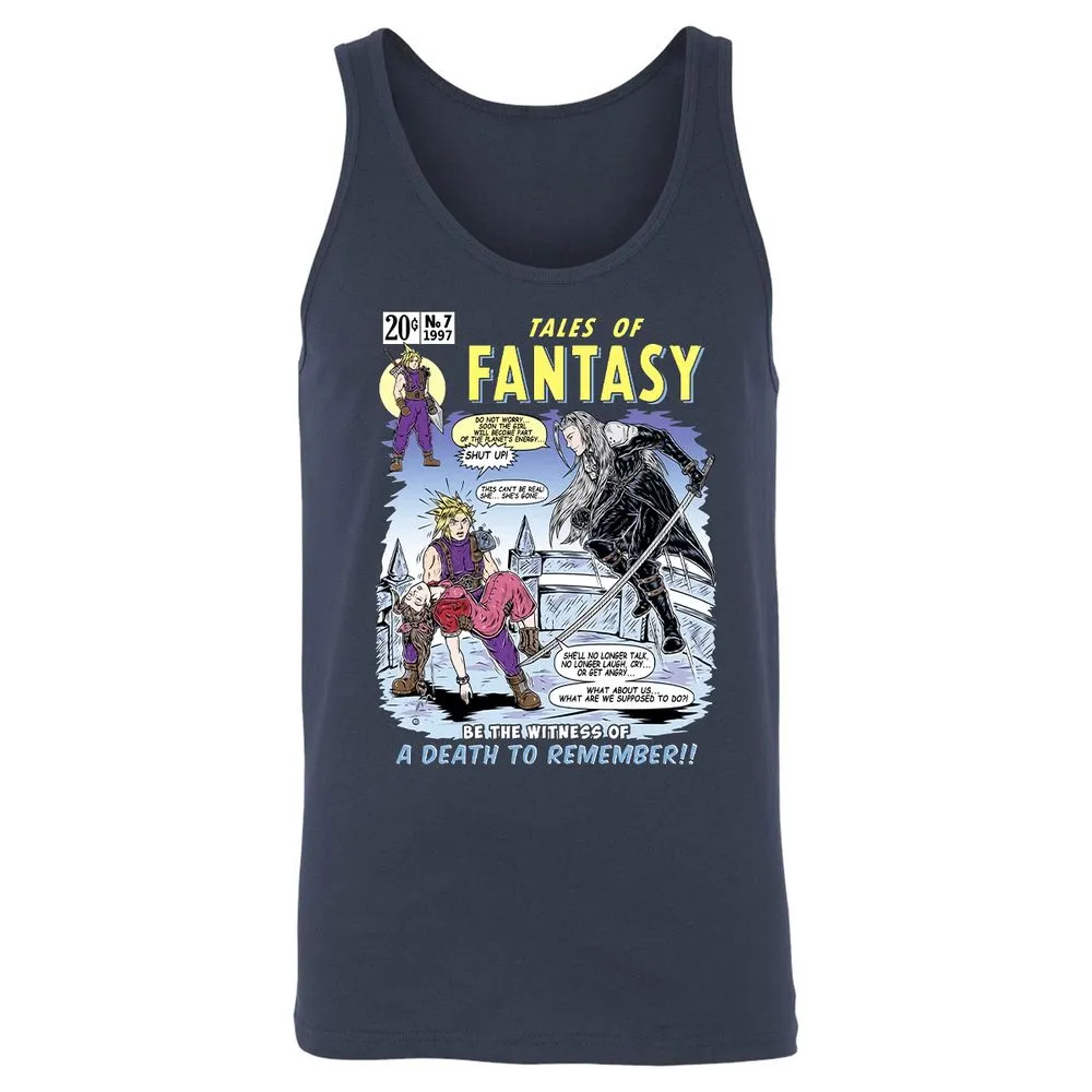 Unisex Jersey Tank - HUE2GDYF - Navy - 2
