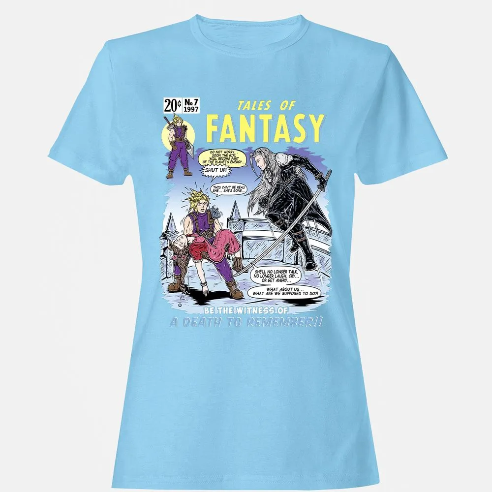 Women's T-Shirt - 1GJT8G7G - Light Blue - 8