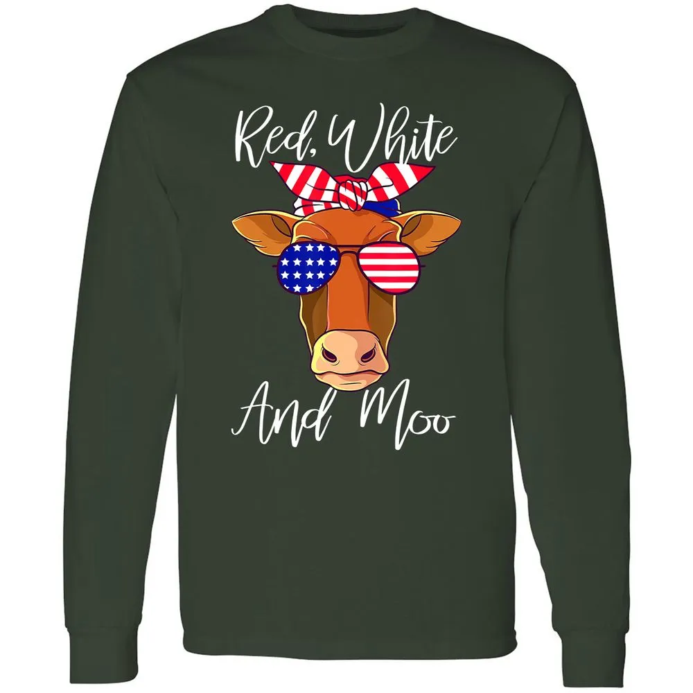 Long Sleeve T-Shirt - 8K52FJA4 - Forest Green - 4
