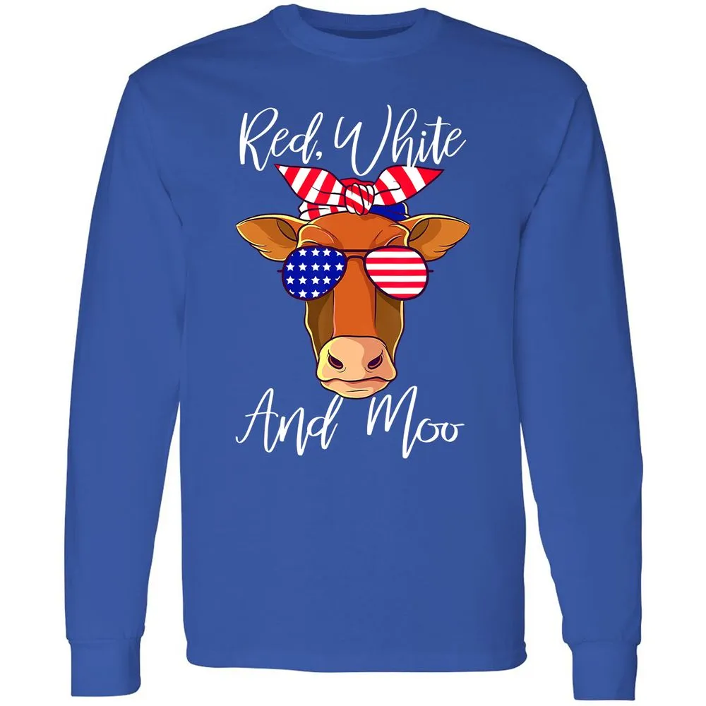 Long Sleeve T-Shirt - 8K52FJA4 - Royal - 8