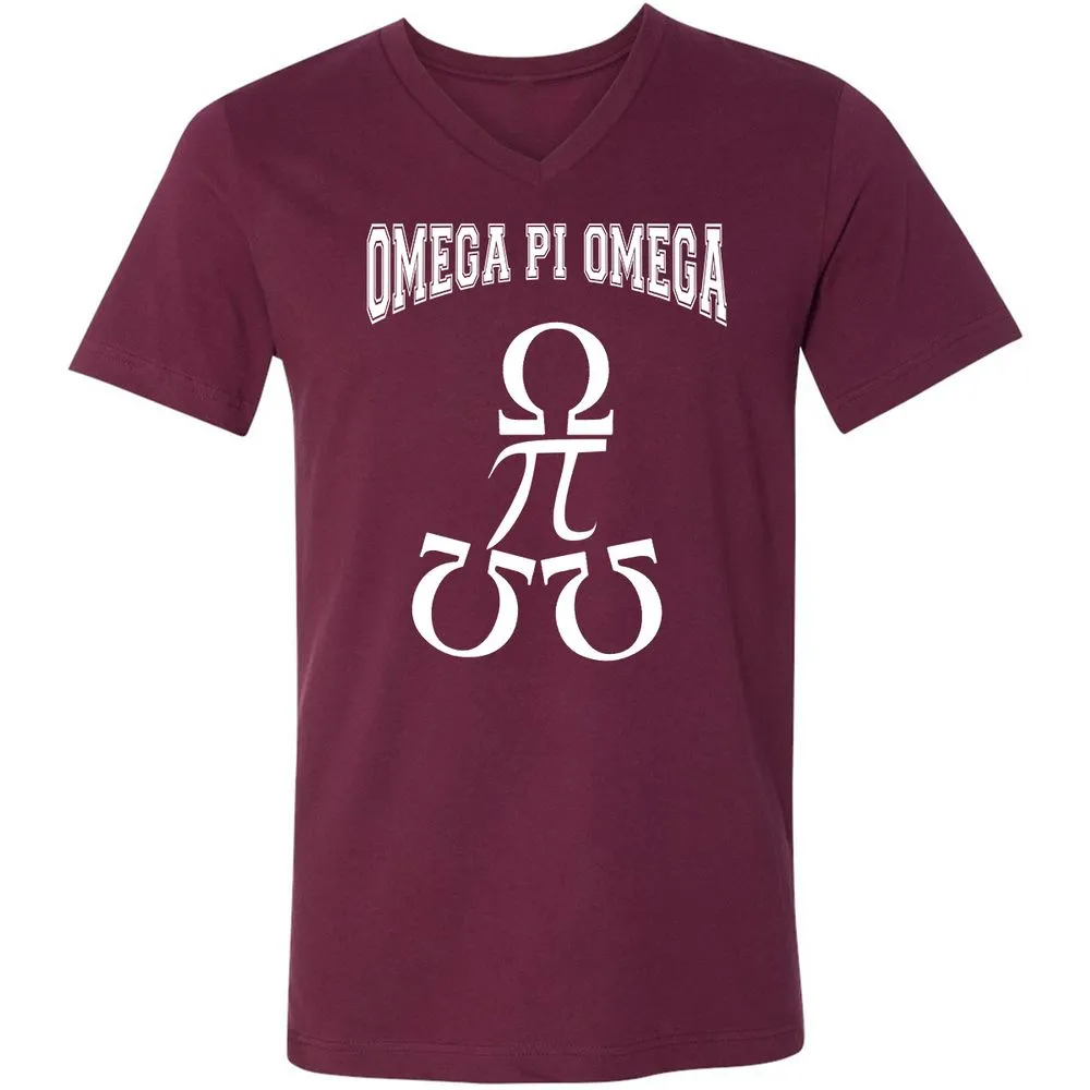 Unisex V-Neck T-Shirt - MTV8D1KS - Maroon - 6