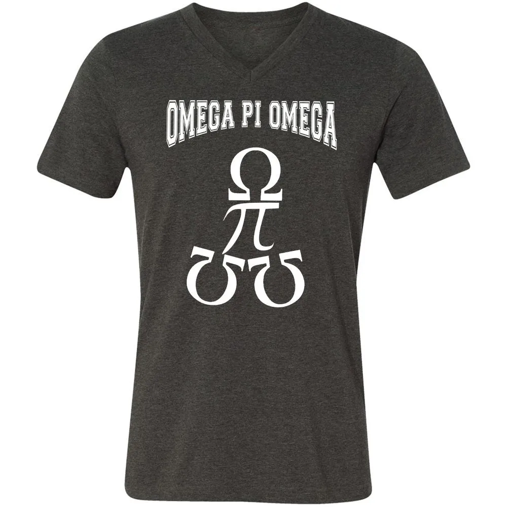 Unisex V-Neck T-Shirt - MTV8D1KS - Dark Grey Heather - 8