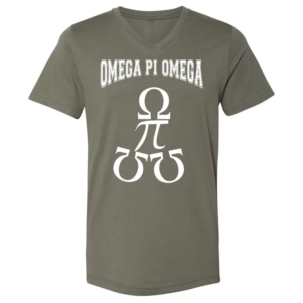 Unisex V-Neck T-Shirt - MTV8D1KS - Military Green - 10