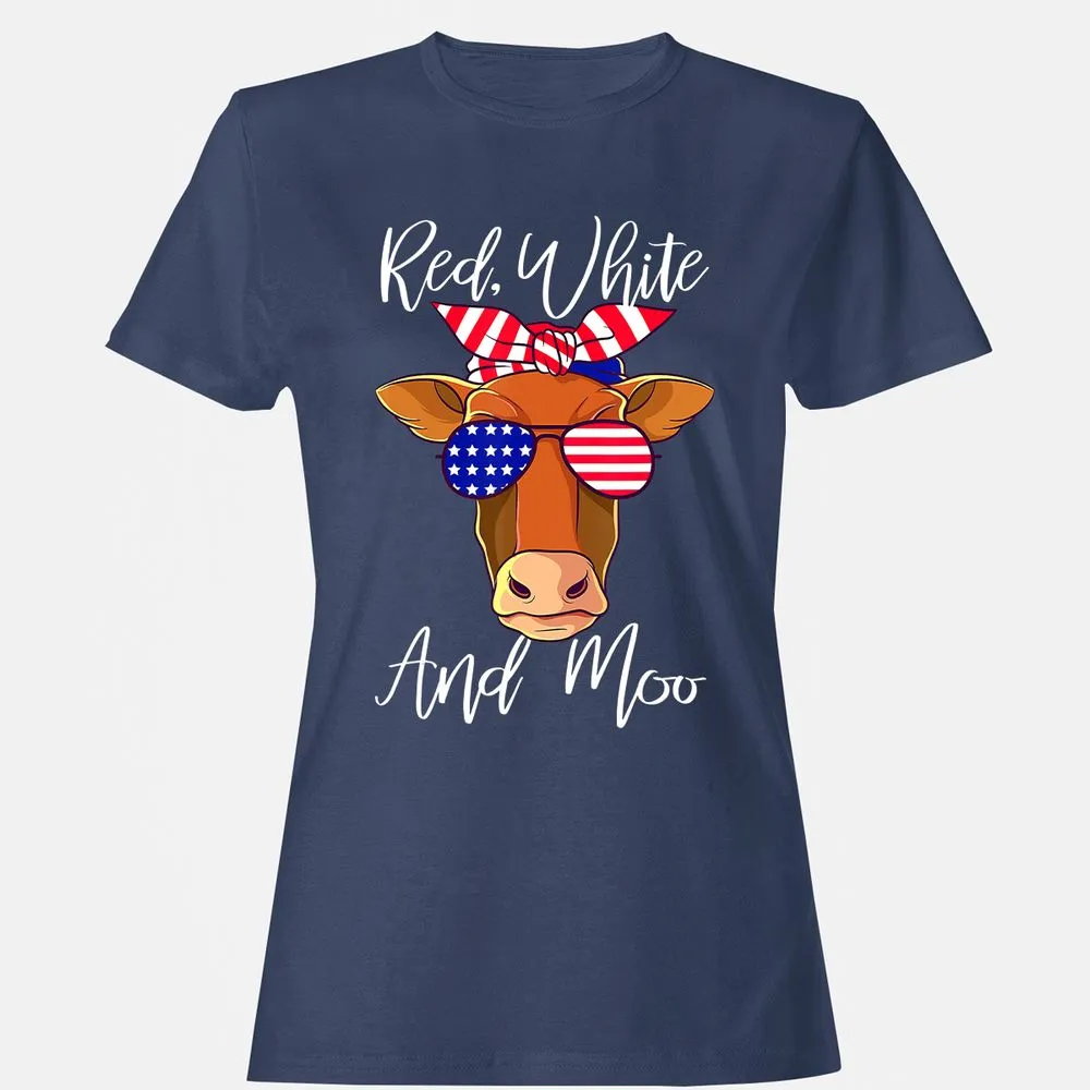 Women's T-Shirt - 7YH45XWV - Navy - 10