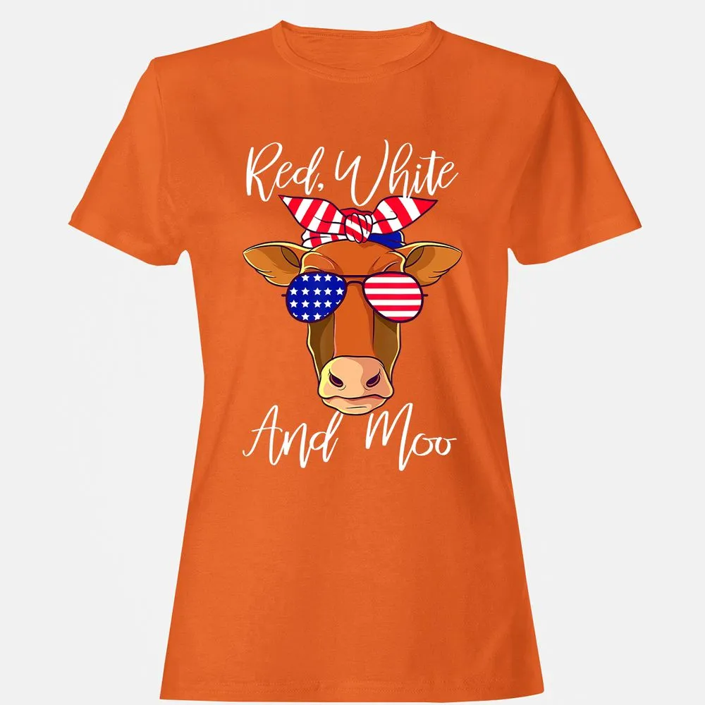 Women's T-Shirt - 7YH45XWV - Orange - 11