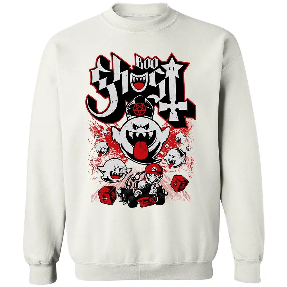 Classic Unisex Sweatshirt - B2Z74X3S - White - 12