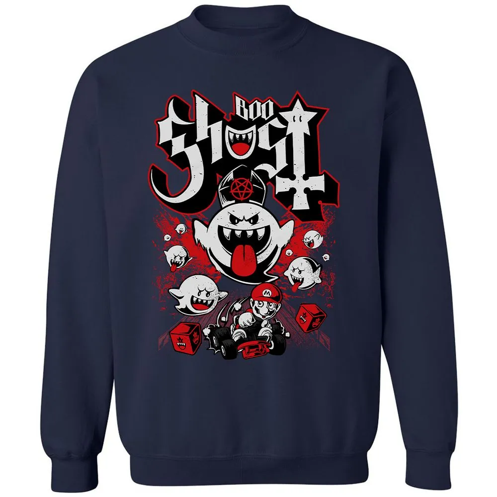 Classic Unisex Sweatshirt - B2Z74X3S - Navy - 2