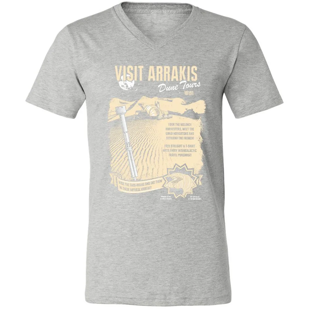 Unisex V-Neck T-Shirt - XM5NAZT2 - Athletic Heather - 7