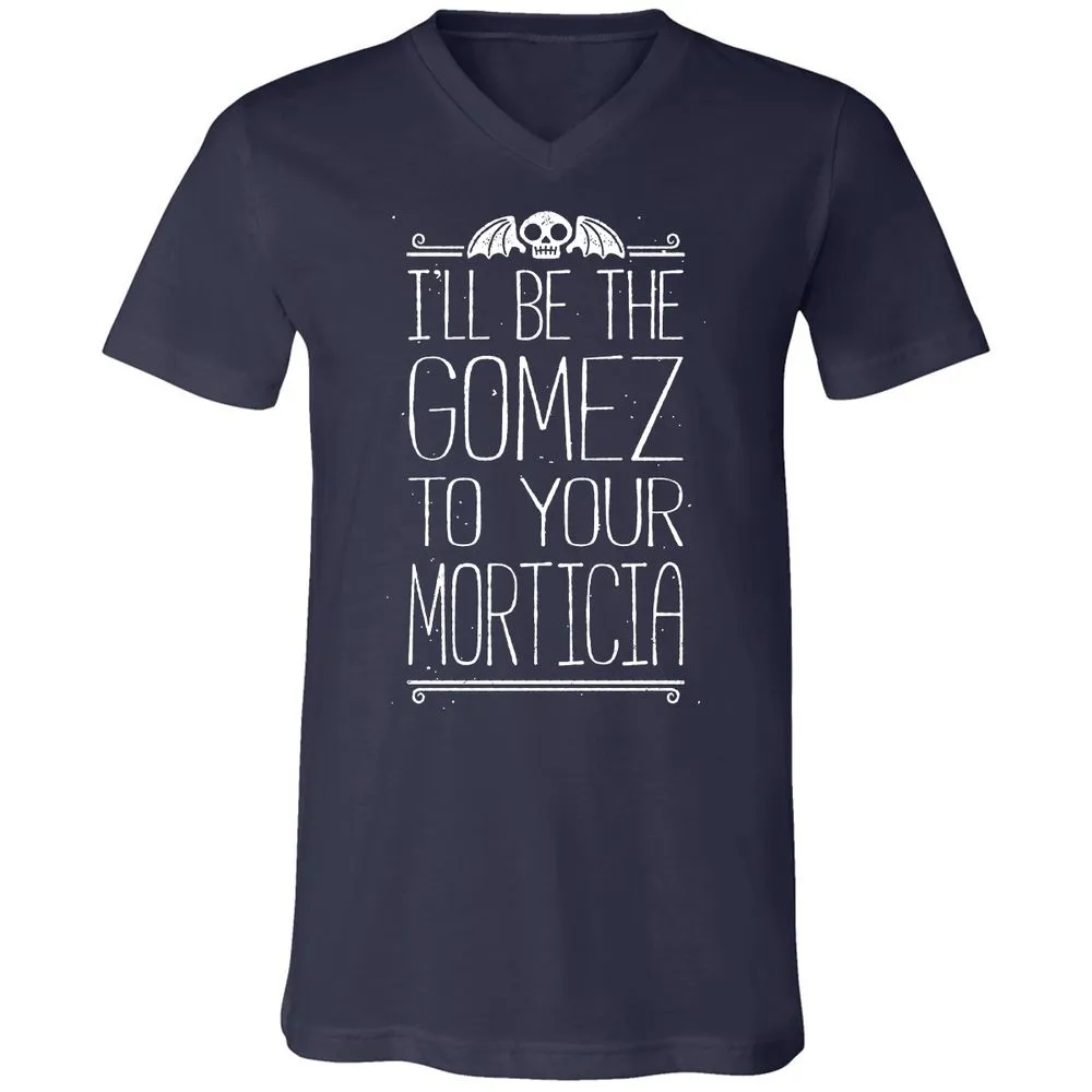 Unisex V-Neck T-Shirt - EK7GK5YN - Navy - 2