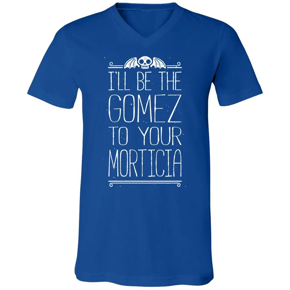 Unisex V-Neck T-Shirt - EK7GK5YN - True Royal - 4