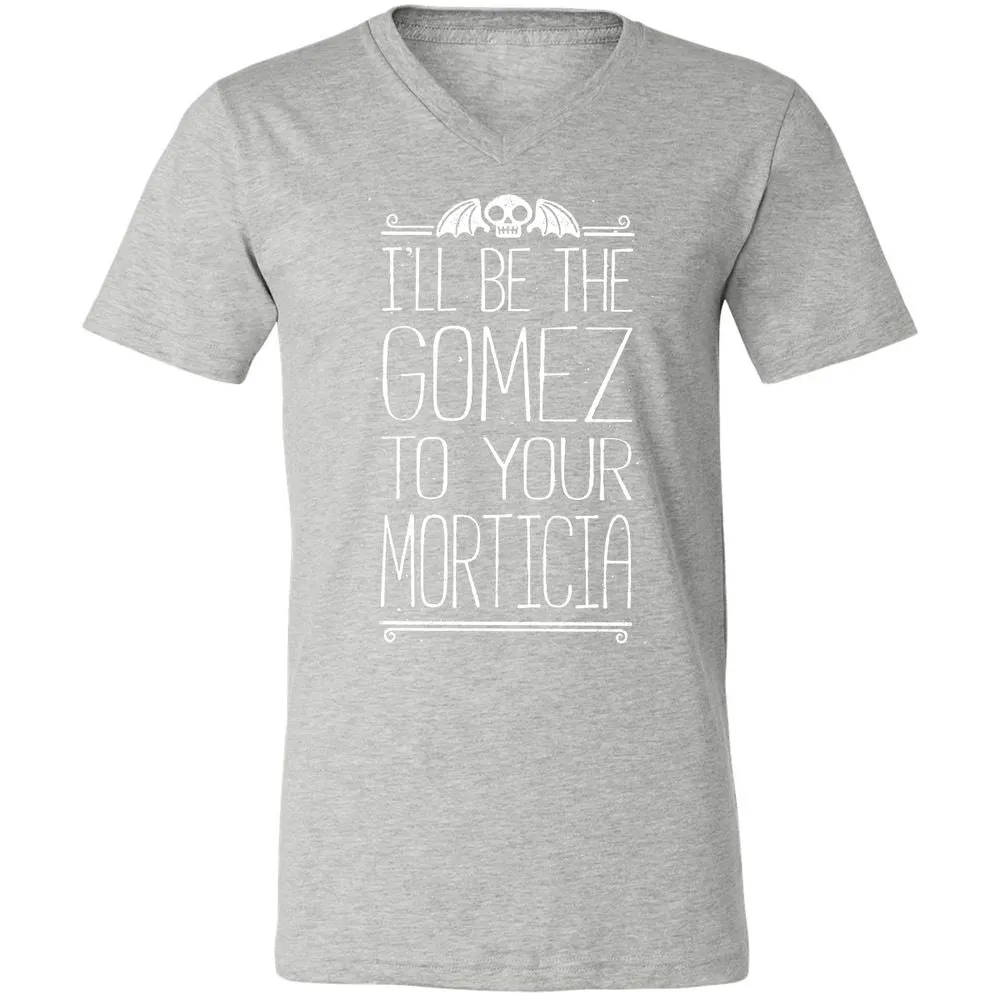 Unisex V-Neck T-Shirt - EK7GK5YN - Athletic Heather - 7