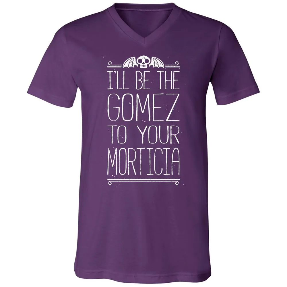 Unisex V-Neck T-Shirt - EK7GK5YN - Team Purple - 9
