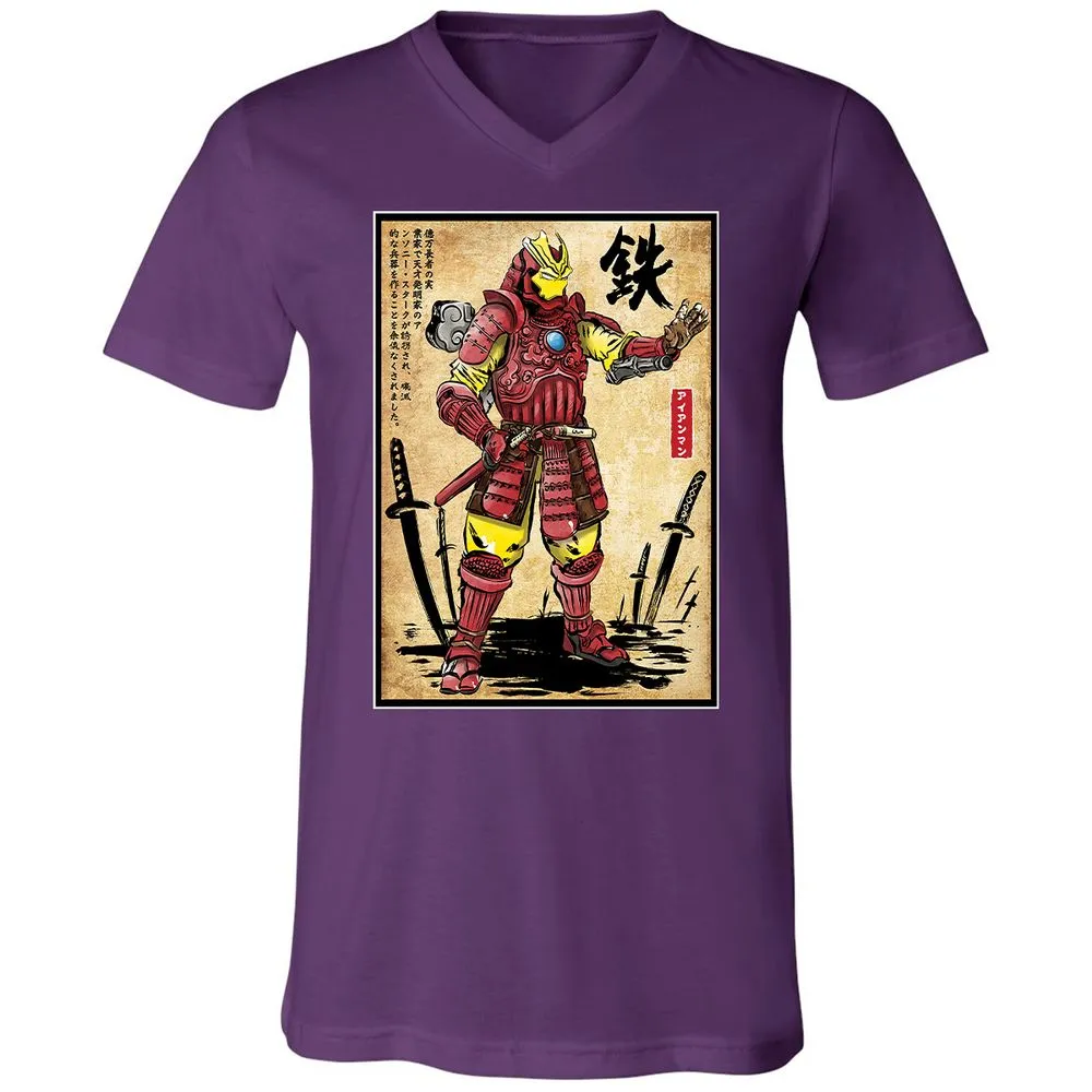 Unisex V-Neck T-Shirt - S6ZL713P - Team Purple - 9