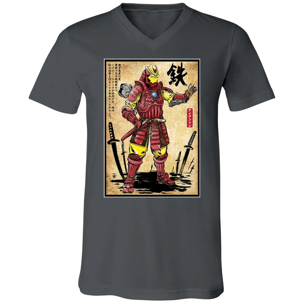 Unisex V-Neck T-Shirt - S6ZL713P - Asphalt - 12