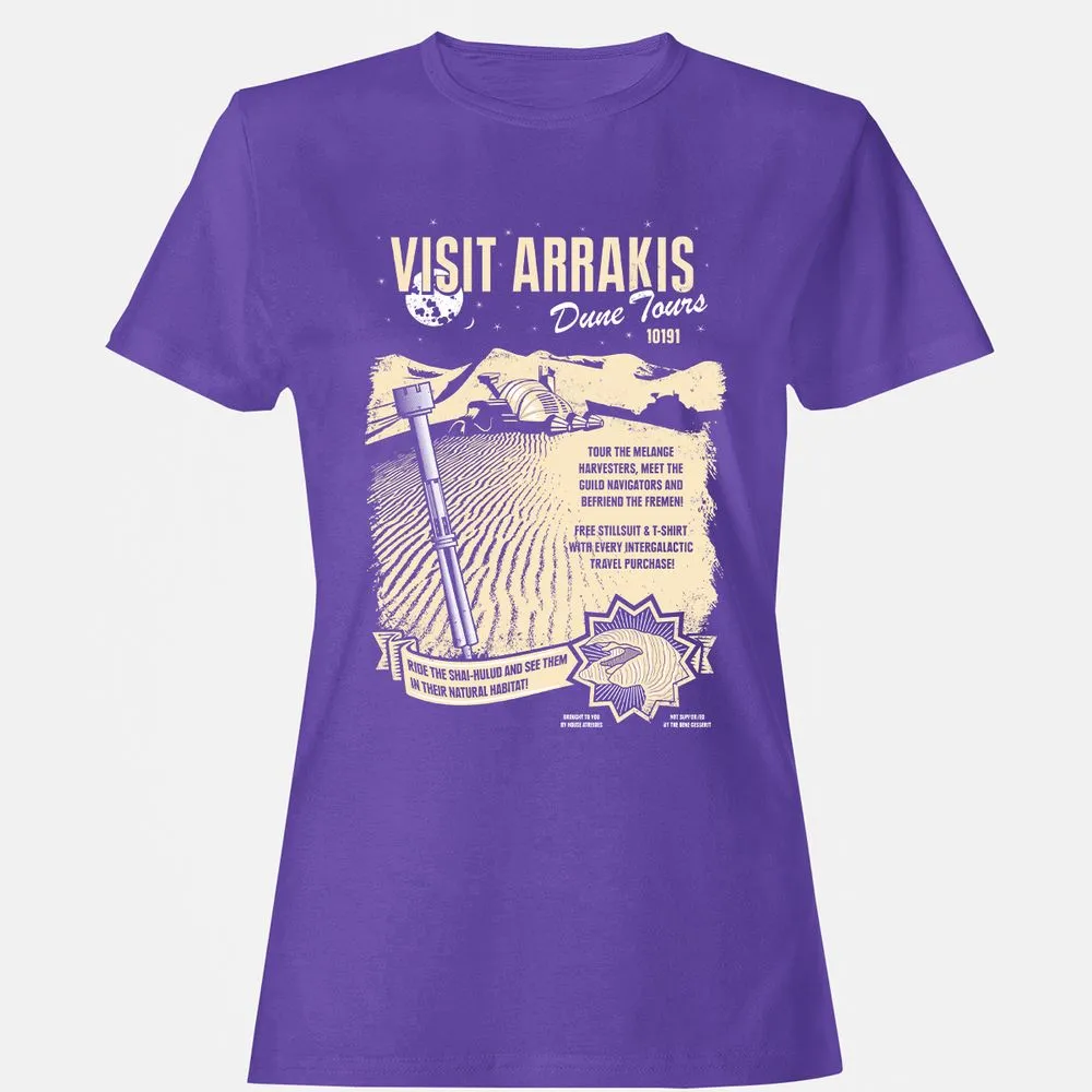 Women's T-Shirt - D3C3RZQY - Purple - 12
