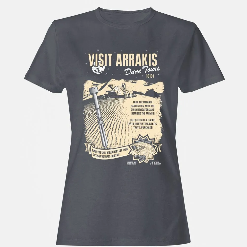 Women's T-Shirt - D3C3RZQY - Dark Heather - 5