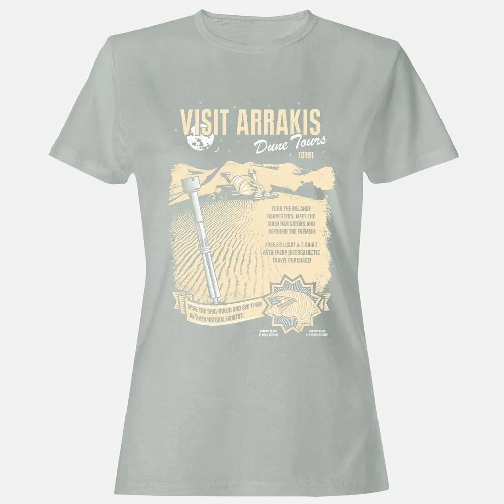 Women's T-Shirt - D3C3RZQY - Ash - 2