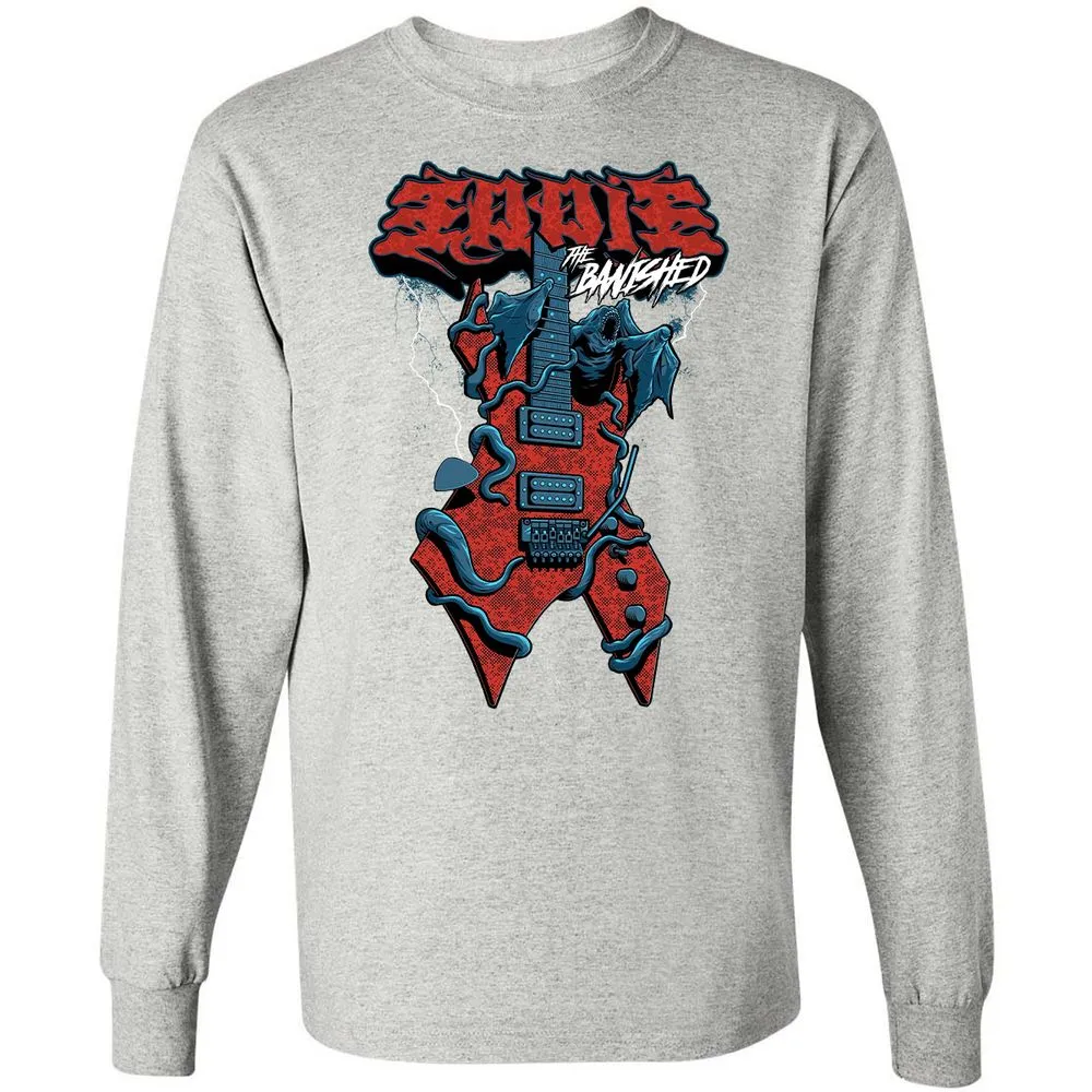 Long Sleeve T-Shirt - 932F42TQ - Ash - 7