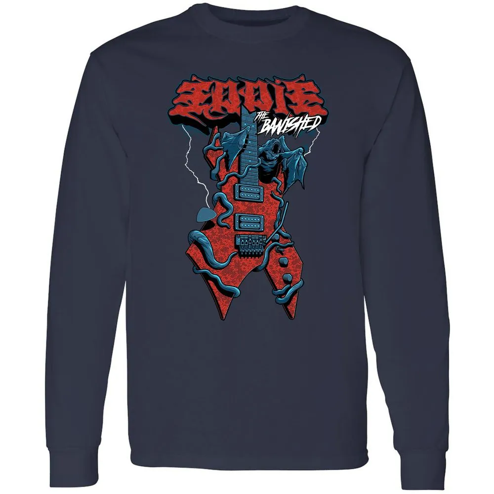 Long Sleeve T-Shirt - 932F42TQ - Navy - 2