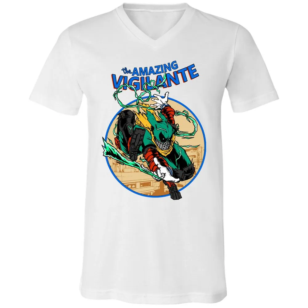 Unisex V-Neck T-Shirt - SC2RR7M5 - White - 5