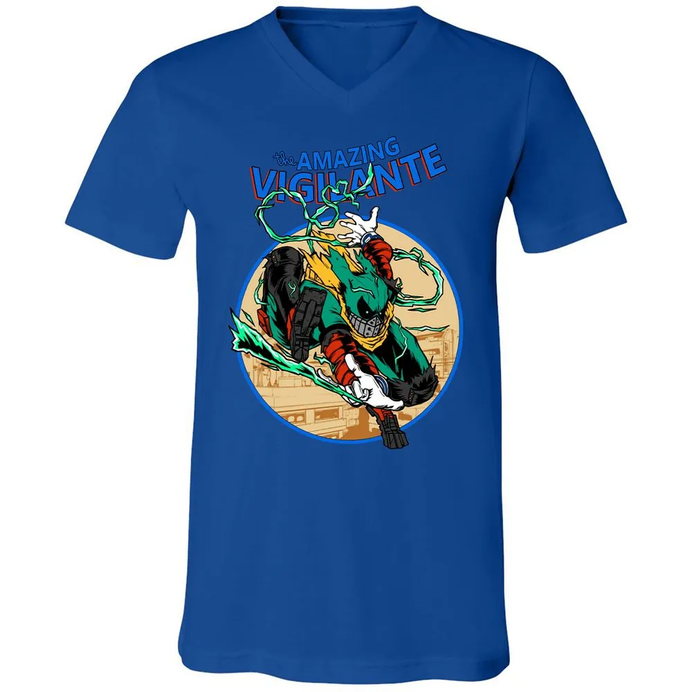 Unisex V-Neck T-Shirt - SC2RR7M5 - True Royal - 4