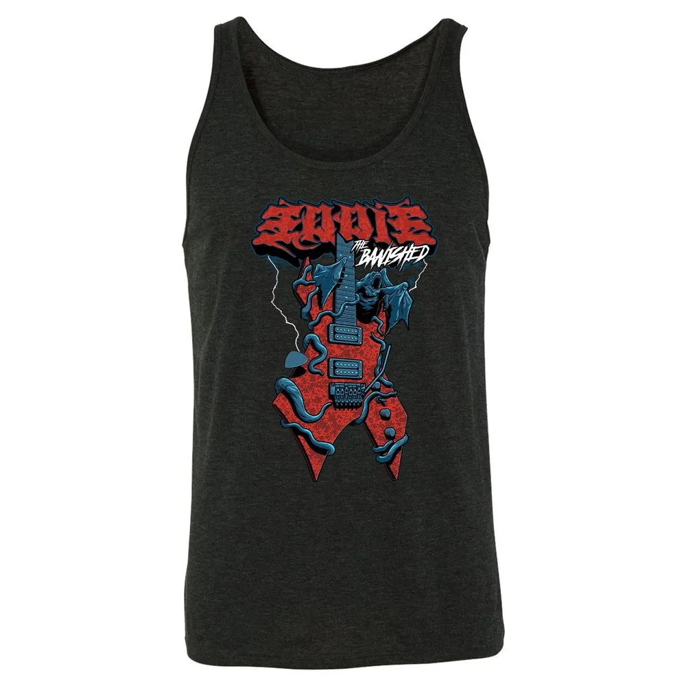 Unisex Jersey Tank - 8DX9JAHG - Charcoal Black Triblend - 5