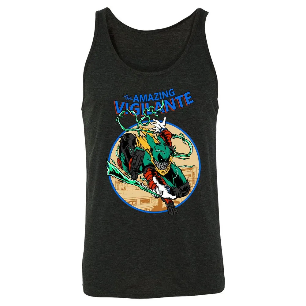 Unisex Jersey Tank - GHHTMGNZ - Charcoal Black Triblend - 5