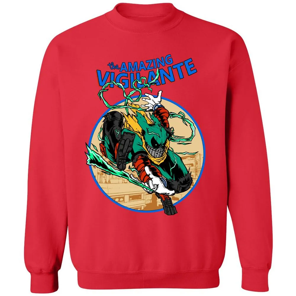 Classic Unisex Sweatshirt - 2NR4RVTN - Red - 5