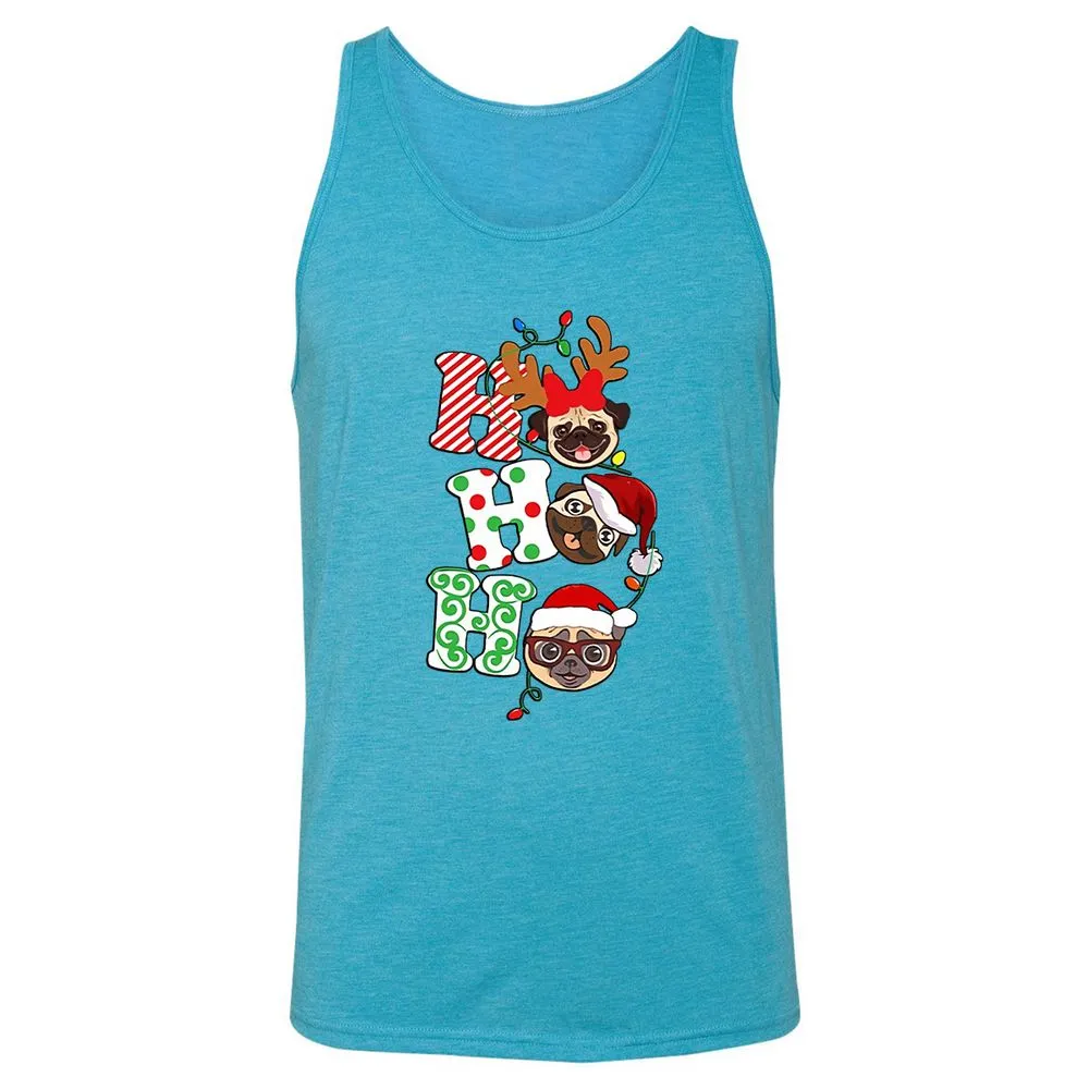 Unisex Jersey Tank - UGHUL7DA - Aqua Triblend - 3