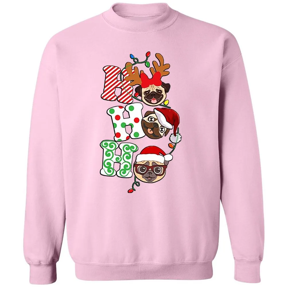 Classic Unisex Sweatshirt - X27WB8JQ - Light Pink - 3