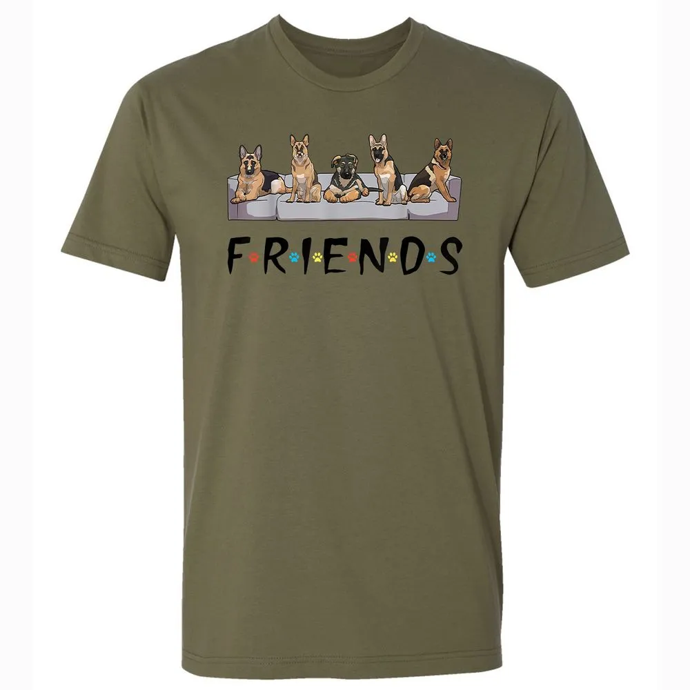Premium Unisex T-Shirt - BXGRQHPG - Military Green - 5