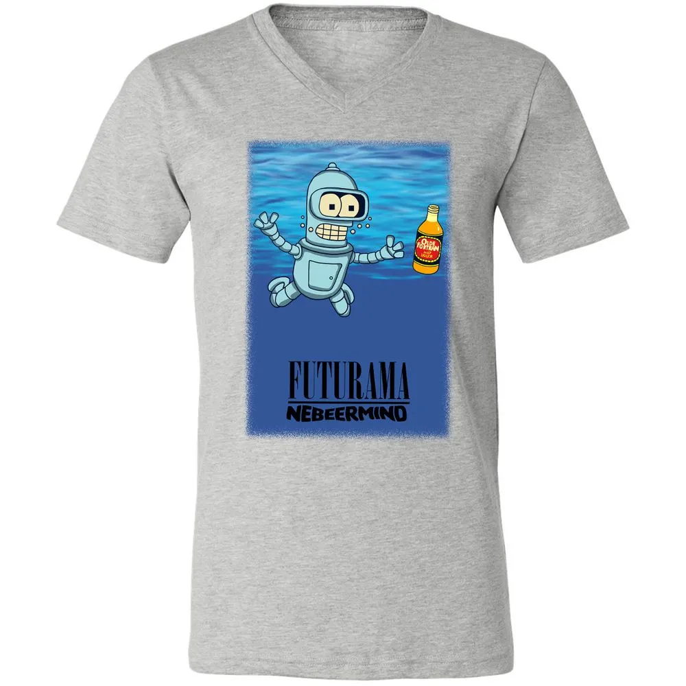 Unisex V-Neck T-Shirt - 737VUVMN - Athletic Heather - 7