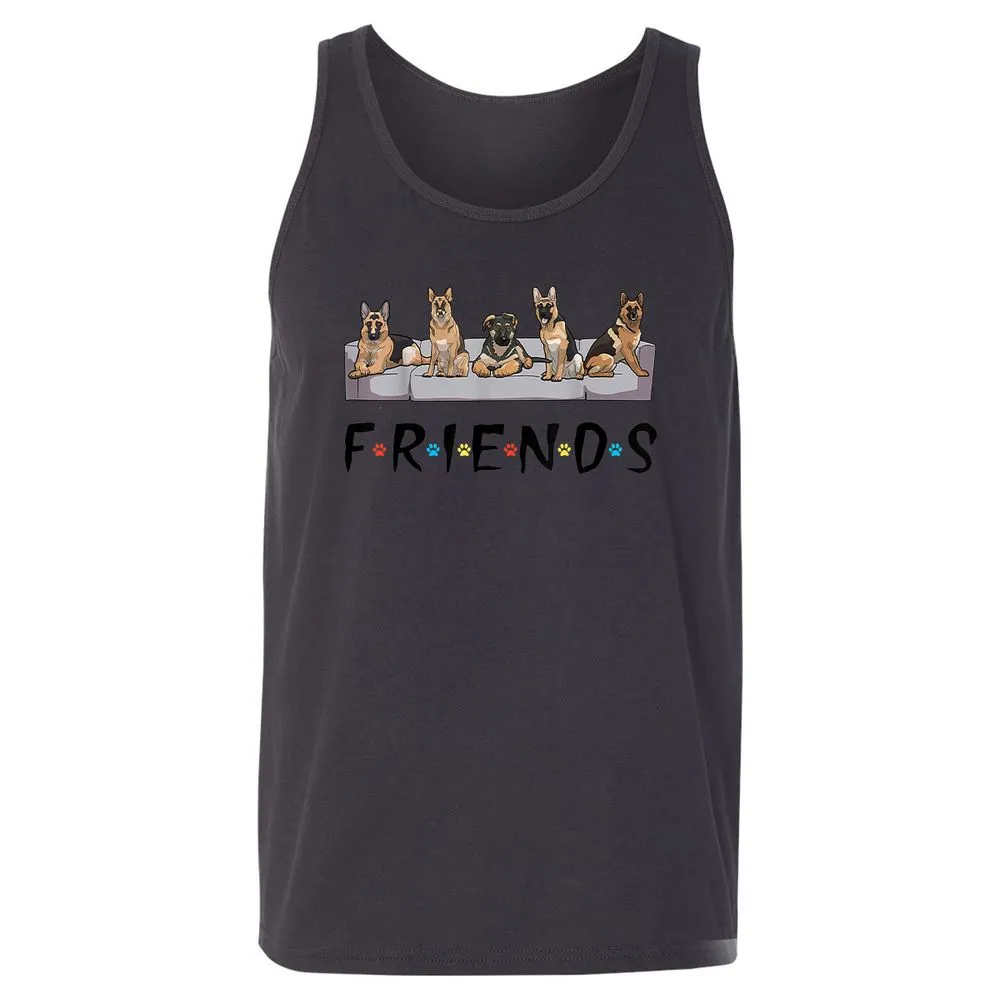 Unisex Jersey Tank - 5JPXH97S - Dark Grey - 7
