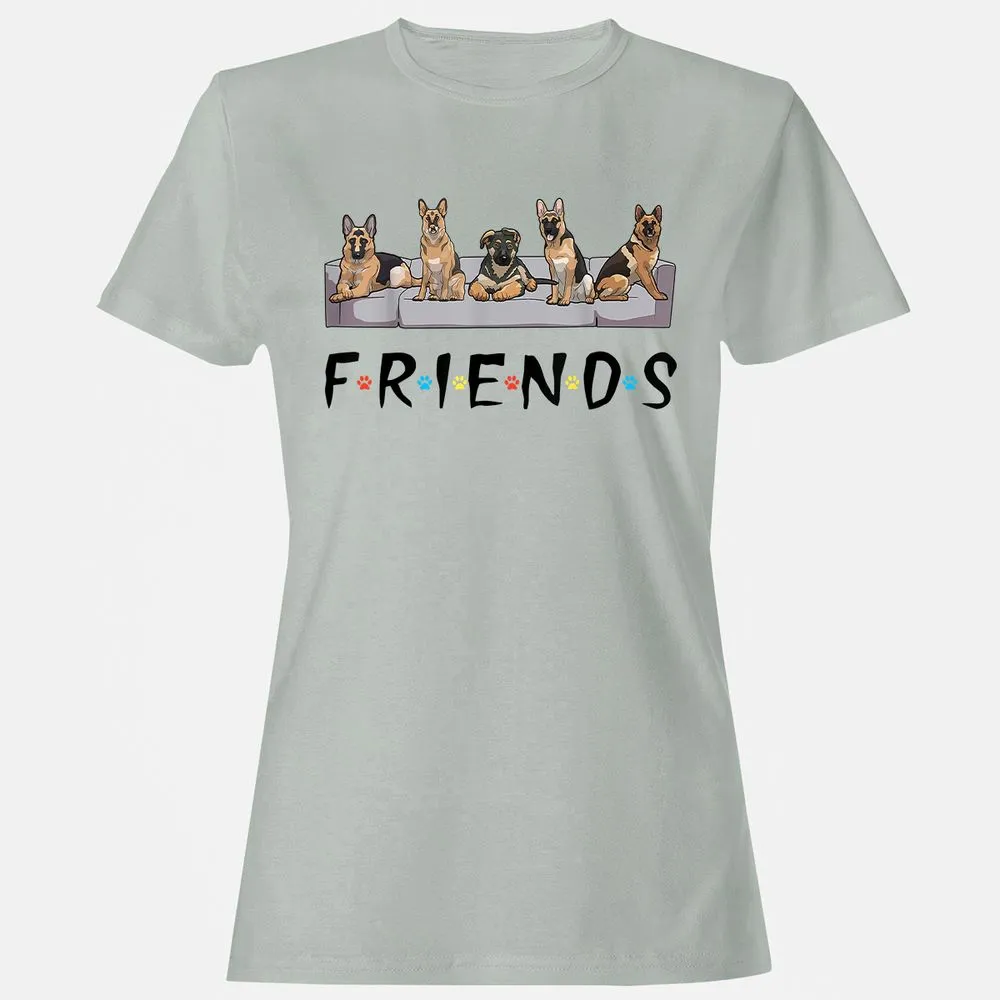 Women's T-Shirt - 98PU9GTU - Ash - 2