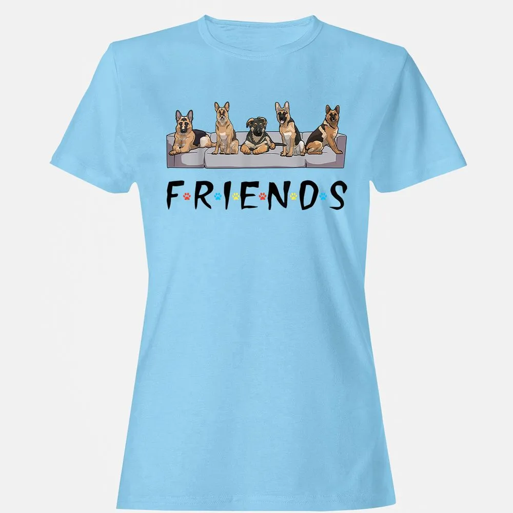 Women's T-Shirt - 98PU9GTU - Light Blue - 8