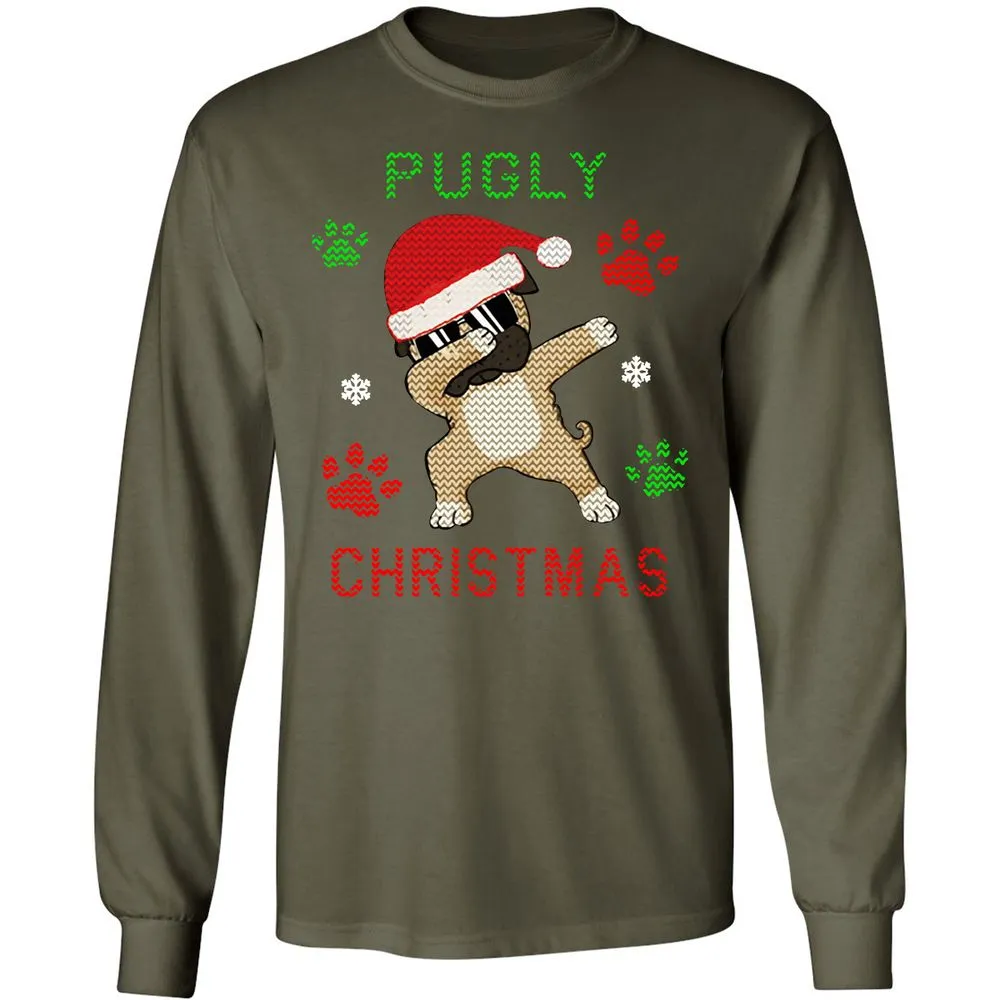 Long Sleeve T-Shirt - D3YX4EMK - Military Green - 16