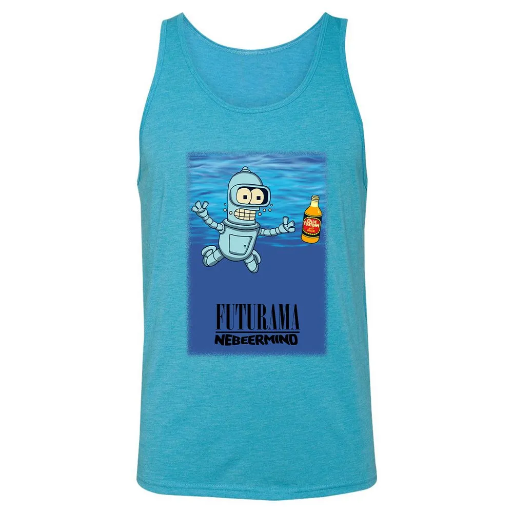 Unisex Jersey Tank - 8VZNVHV8 - Aqua Triblend - 3