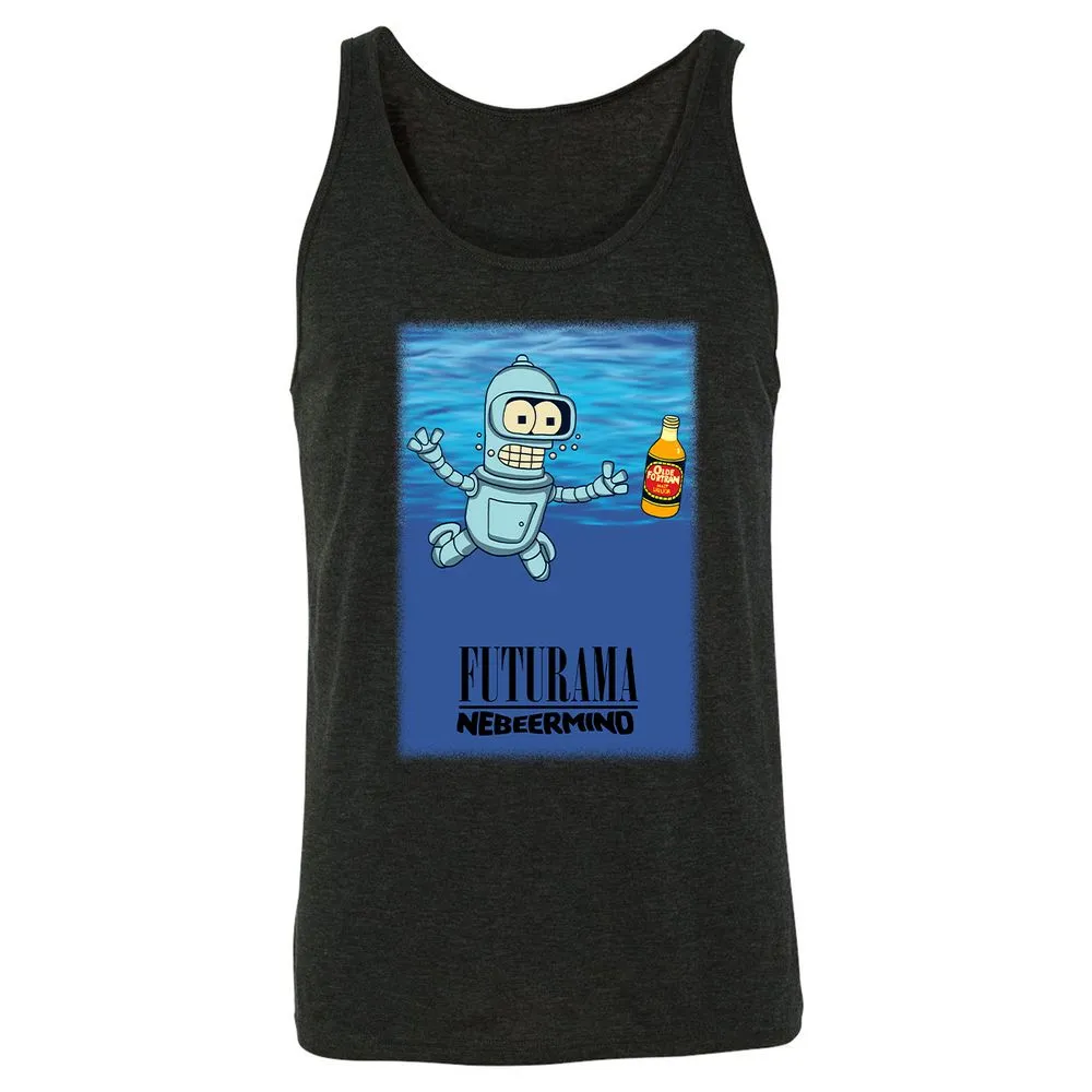 Unisex Jersey Tank - 8VZNVHV8 - Charcoal Black Triblend - 5