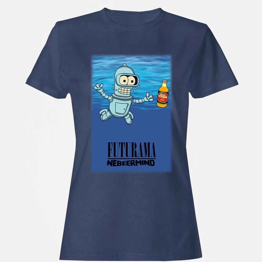 Women's T-Shirt - Q7EL8DZX - Navy - 10