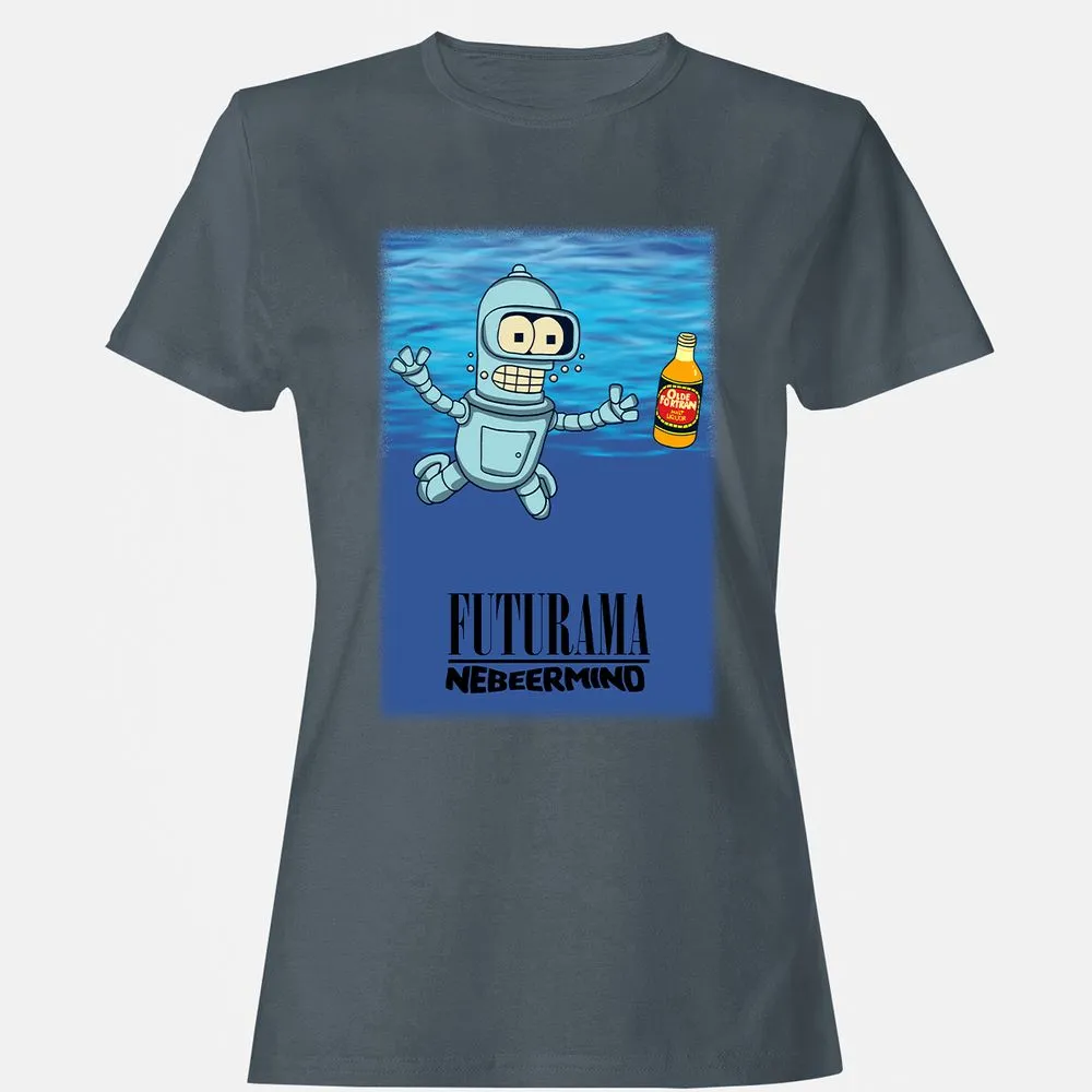 Women's T-Shirt - Q7EL8DZX - Charcoal - 3