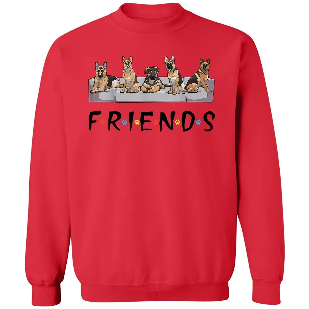 Classic Unisex Sweatshirt - ATCDBYVA - Red - 5