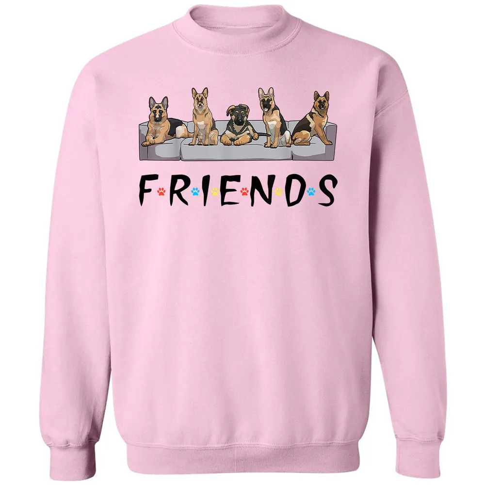 Classic Unisex Sweatshirt - ATCDBYVA - Light Pink - 3