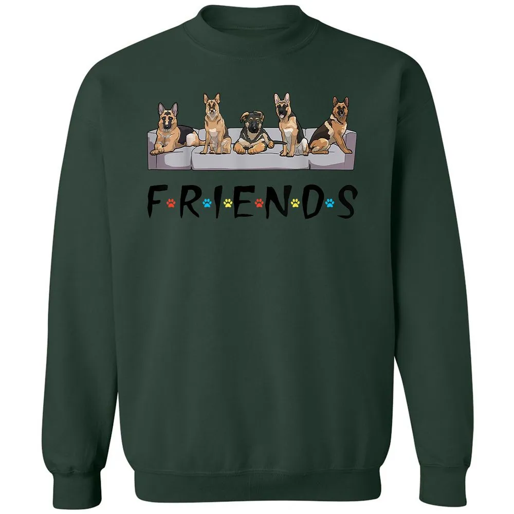 Classic Unisex Sweatshirt - ATCDBYVA - Forest Green - 4
