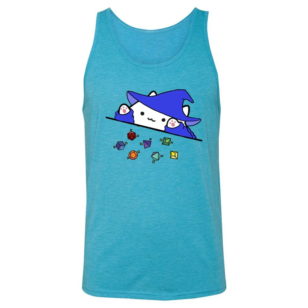 Unisex Jersey Tank - DQTV4HPP - Aqua Triblend - 3
