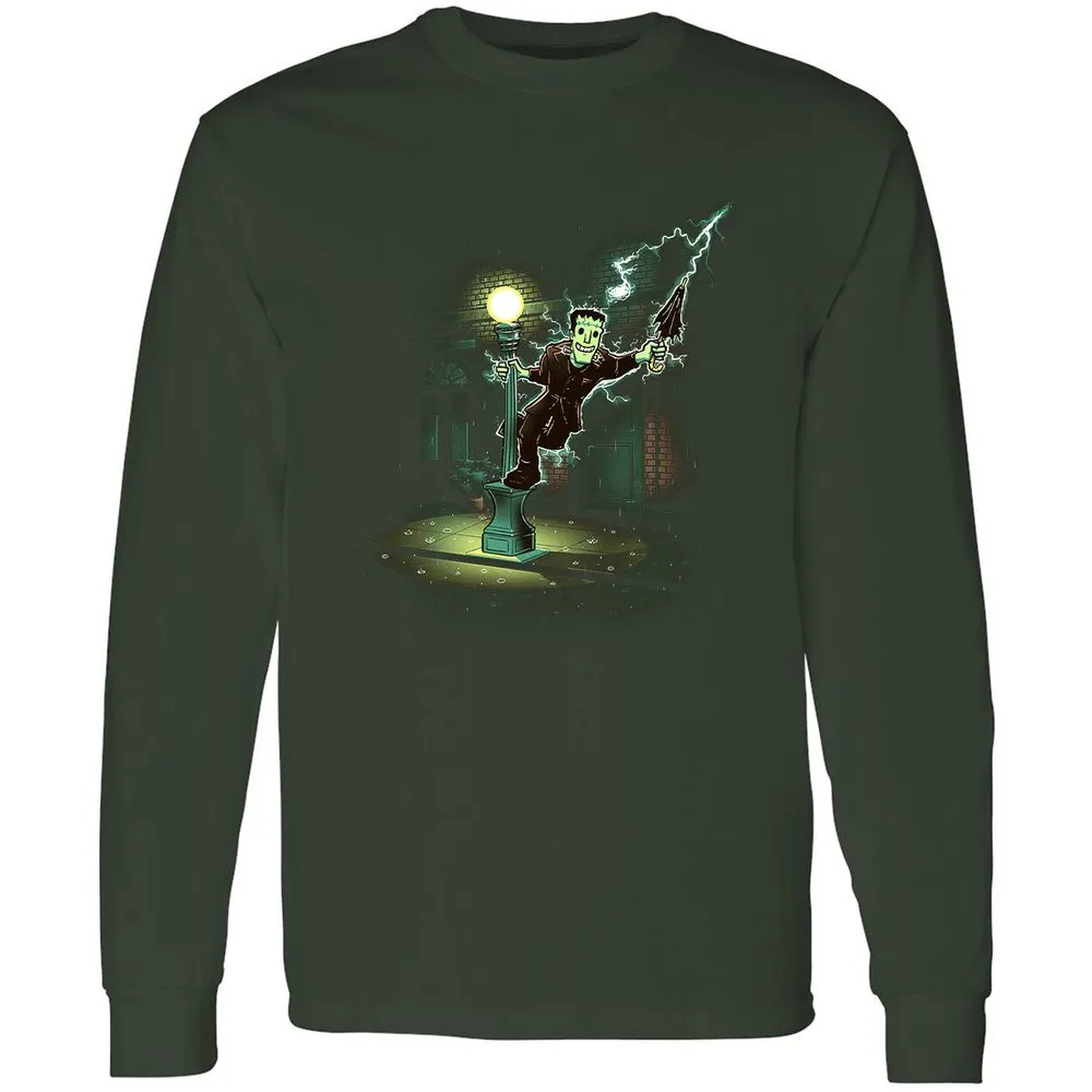 Long Sleeve T-Shirt - FVAWBRNF - Forest Green - 4