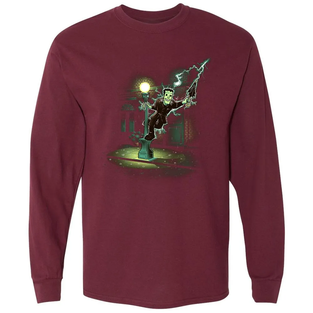 Long Sleeve T-Shirt - FVAWBRNF - Maroon - 11