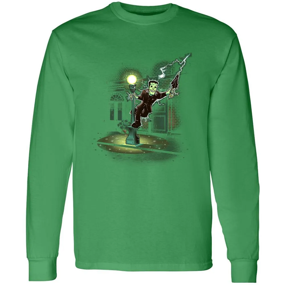 Long Sleeve T-Shirt - FVAWBRNF - Irish Green - 10
