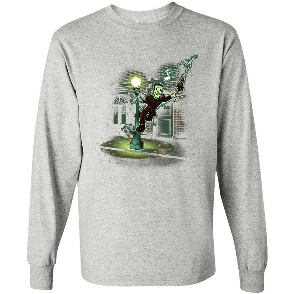 Long Sleeve T-Shirt - FVAWBRNF - Ash - 7