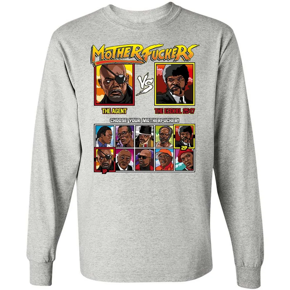 Long Sleeve T-Shirt - 7N8HLNHM - Ash - 7