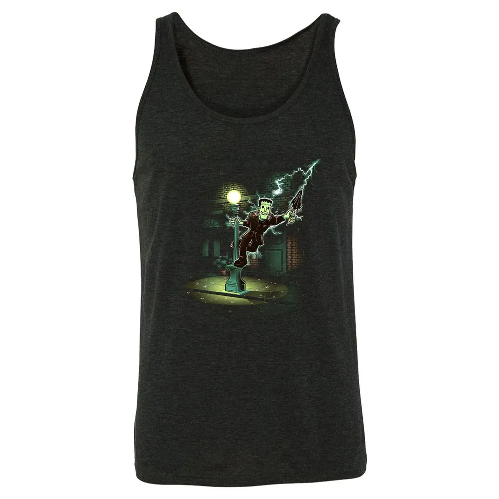Unisex Jersey Tank - KXVVE7FS - Charcoal Black Triblend - 5